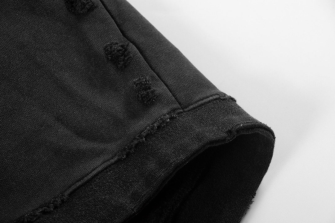 Washed Black Heavy Weight Hoodie