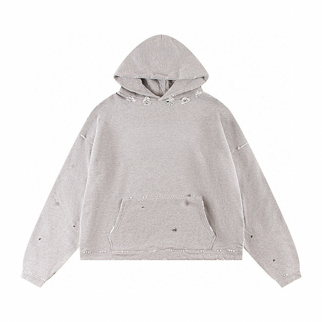 Vintage Grey Heavy Weight Hoodie
