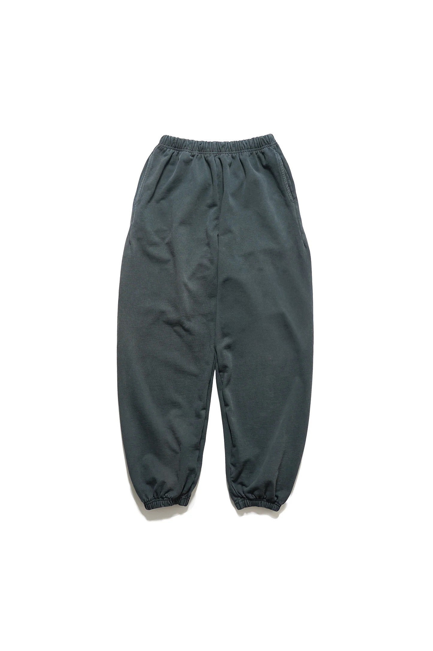 Washed Blue-Black Track Pants