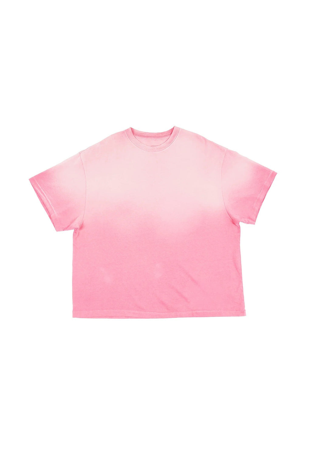 Spray-Paint Letter Vintage Light Pink Wash T-Shirt