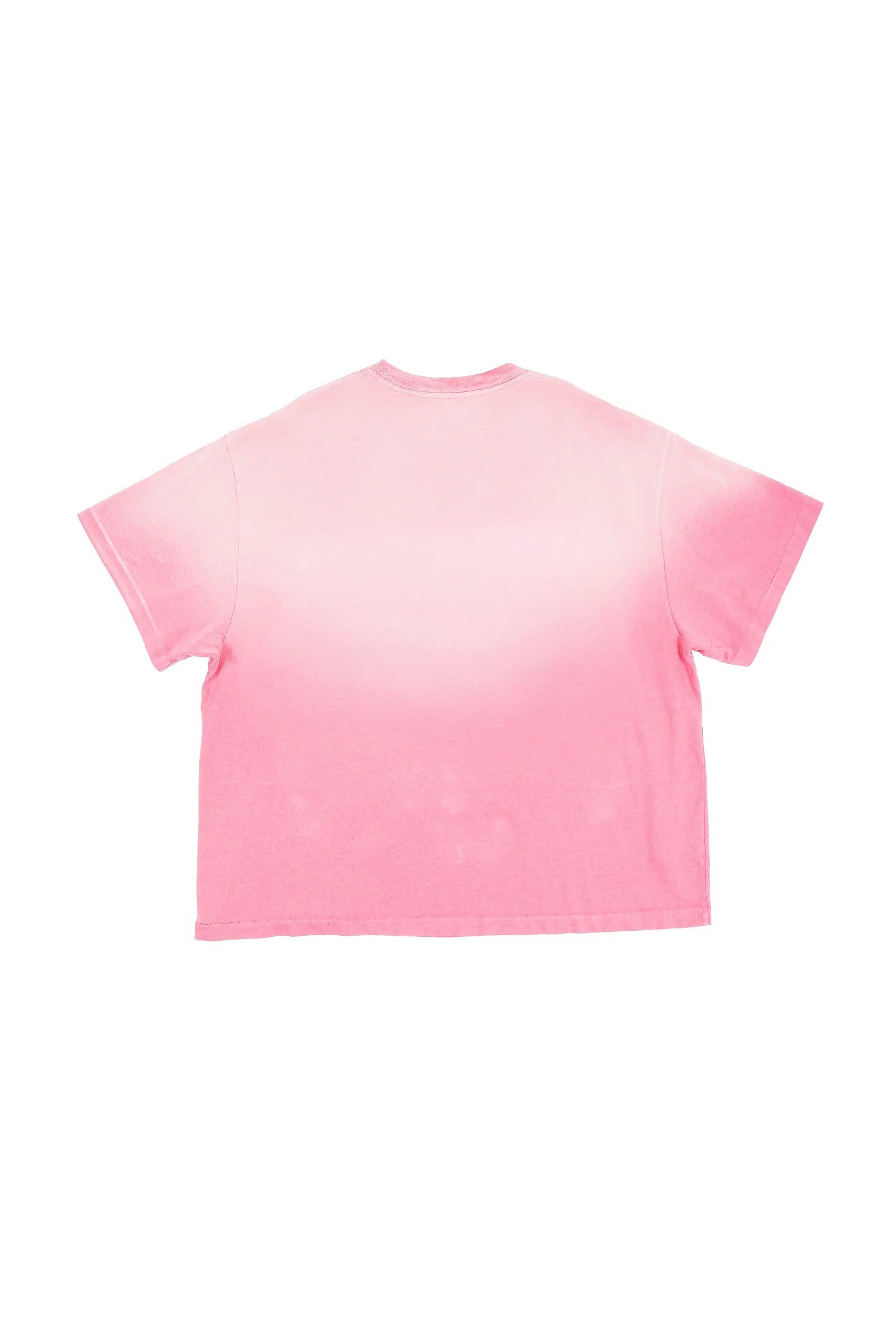 Spray-Paint Letter Vintage Light Pink Wash T-Shirt
