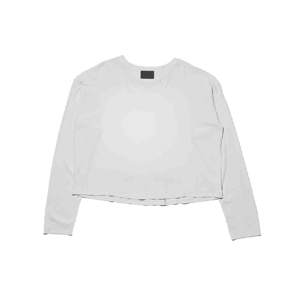 Spliced Long-Sleeve Shirt