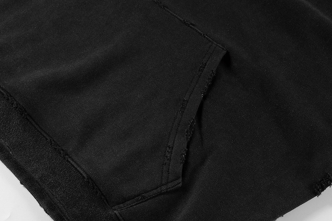 Washed Black Heavy Weight Hoodie