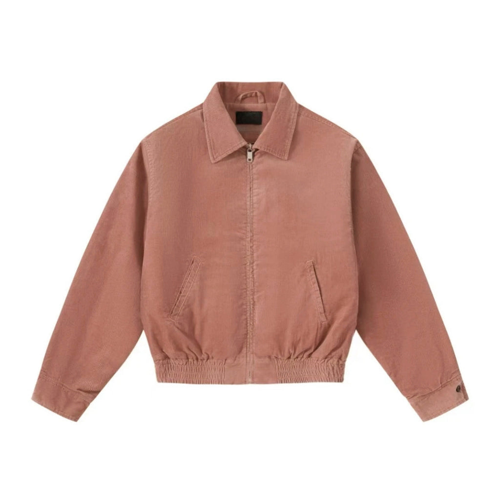 Retro Velvet Boxy Fit Jacket