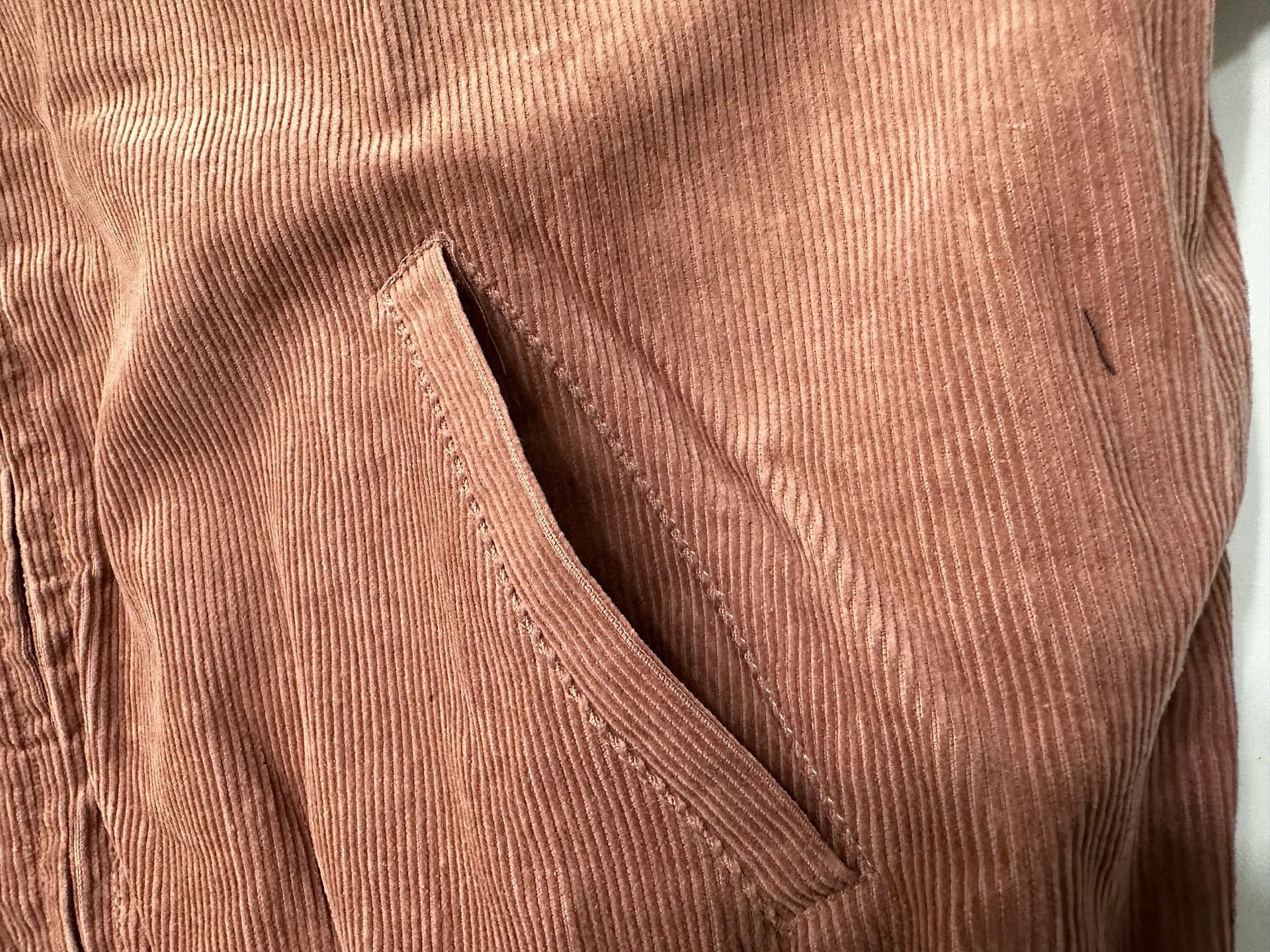 Retro Velvet Boxy Fit Jacket